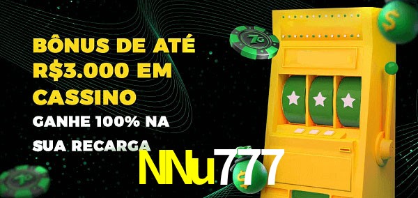 NNu777 melhor bônus de depósito